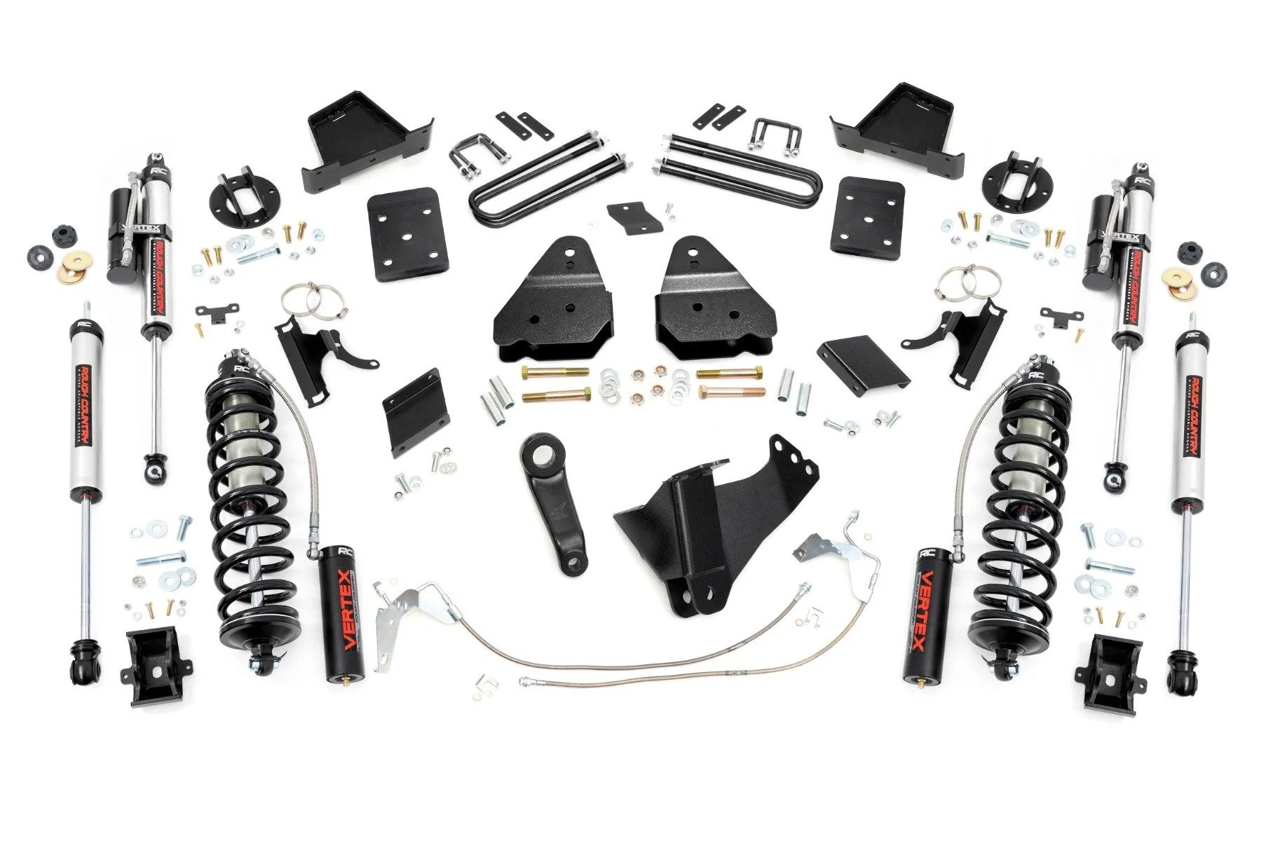 Rough Country 6" Lift Kit Diesel No OVLD C/O Vertex for Ford Super Duty 11-14 53159