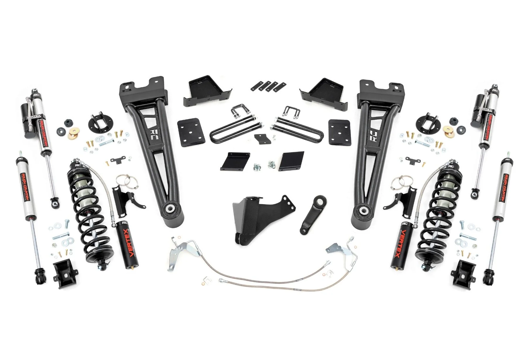 Rough Country 6" Lift Kit Diesel Radius Arm C/O Vertex for Ford Super Duty 15-16 54259