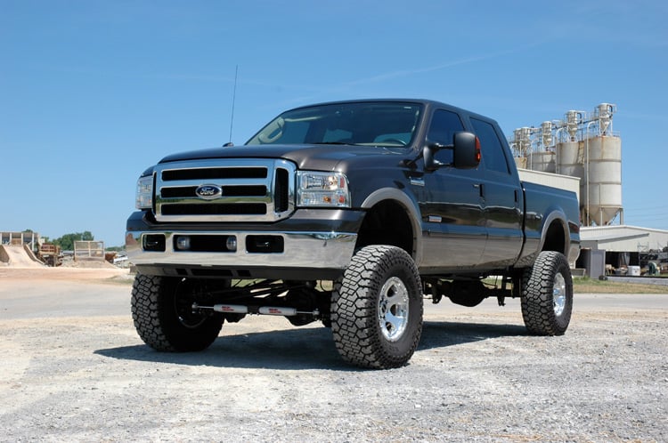Rough Country 6" Lift Kit Gas 4 Link OVLDS M1 For Ford Super Duty 05-07 58140 - Image 2