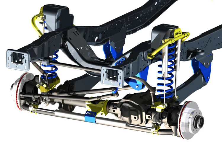 Rough Country 6" Lift Kit Gas M1 For Ford Super Duty 4wd 2005-2007 59640 - Image 3
