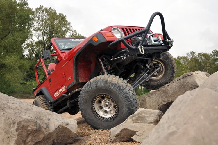 Rough Country 6" Lift Kit Long Arm M1 for Jeep Wrangler TJ 4WD 1997-2006 65940 - Image 2