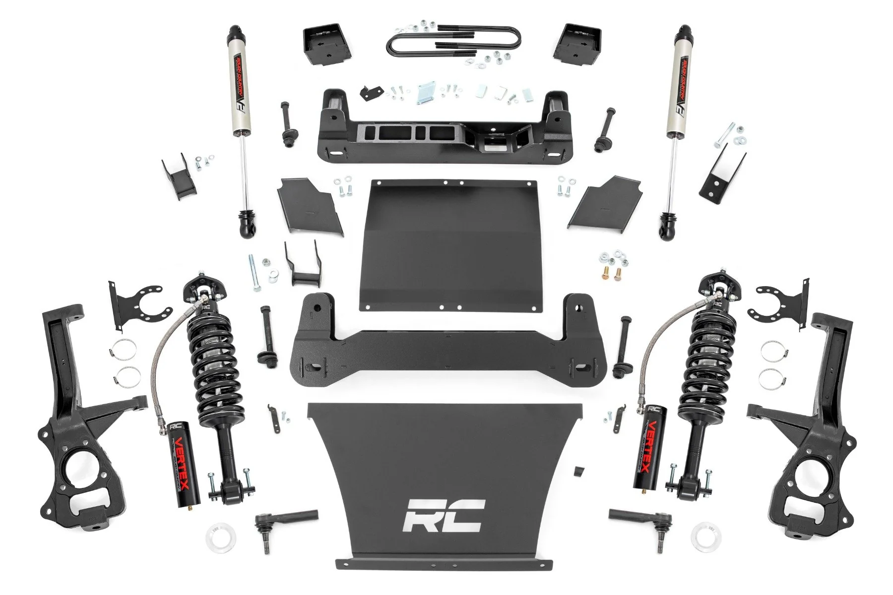 Rough Country 6" Lift Kit for GMC Sierra 1500 19-25 Mono Leaf Rear Vertex/V2 26657
