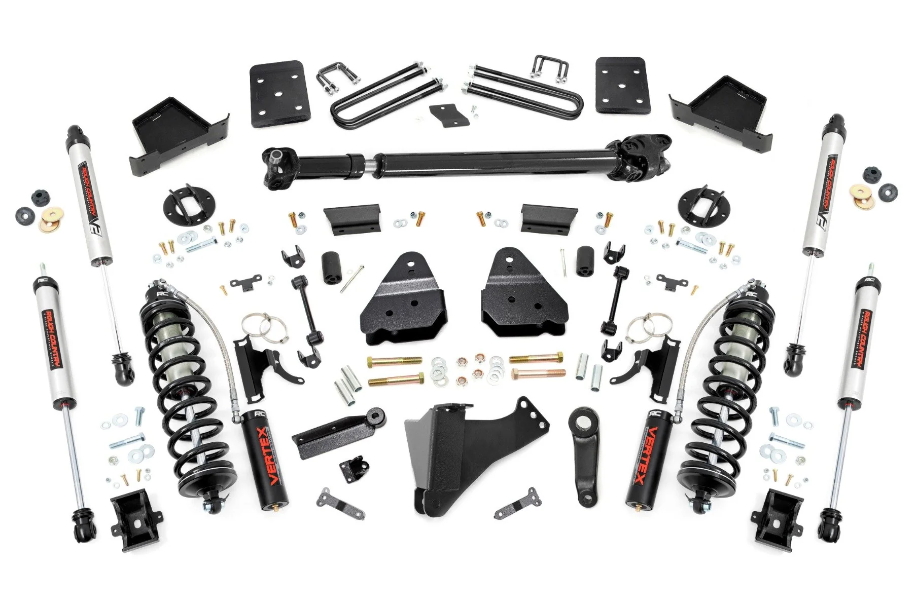 Rough Country 6" Lift Kit For Ford SuperDuty 4wd 17-22OVLDS D/S C/O V2 51758