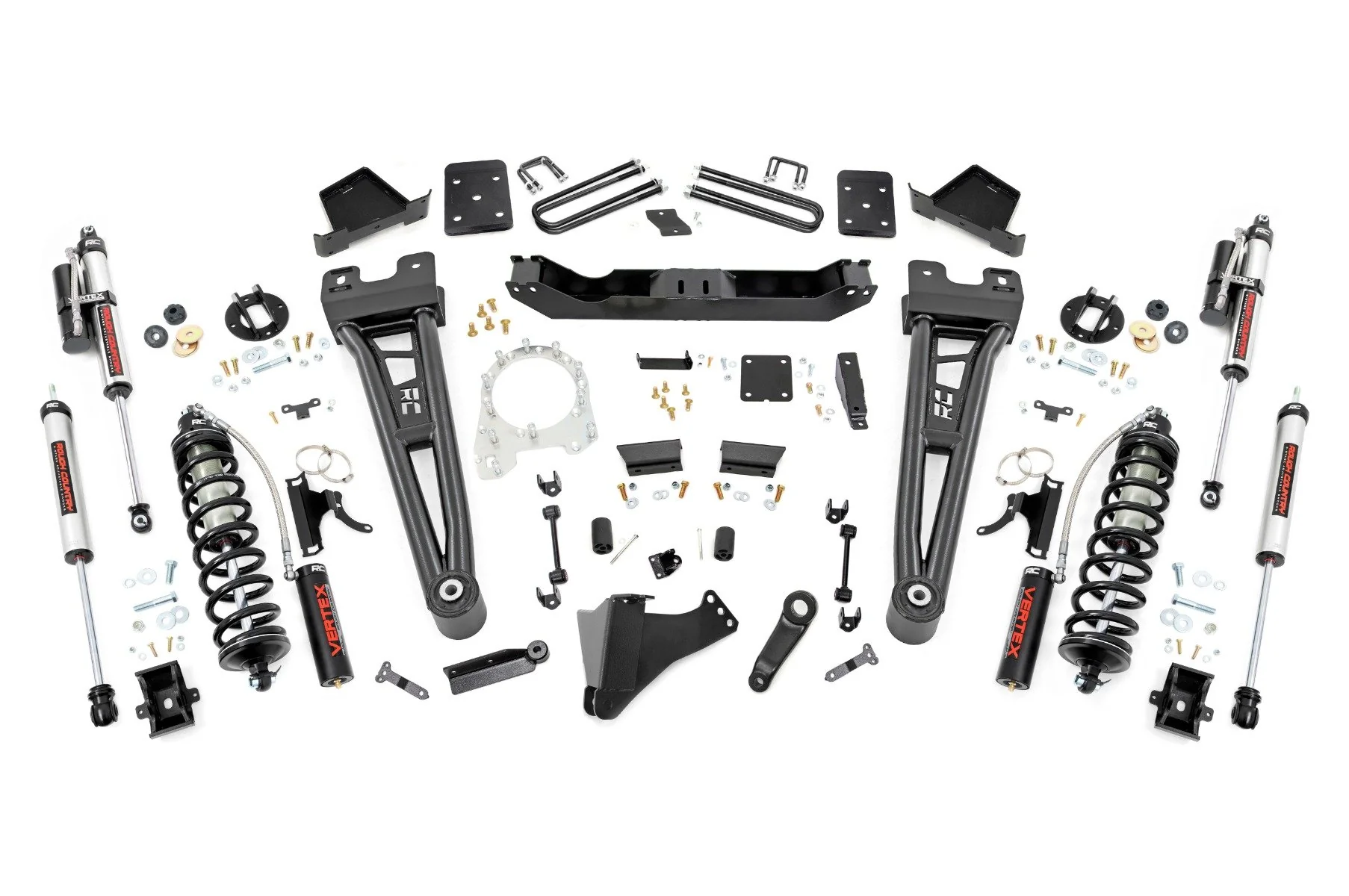 Rough Country 6" Lift Kit Radius Arm No OVLD C/O Vertex For Ford SuperDuty 17-22 55859