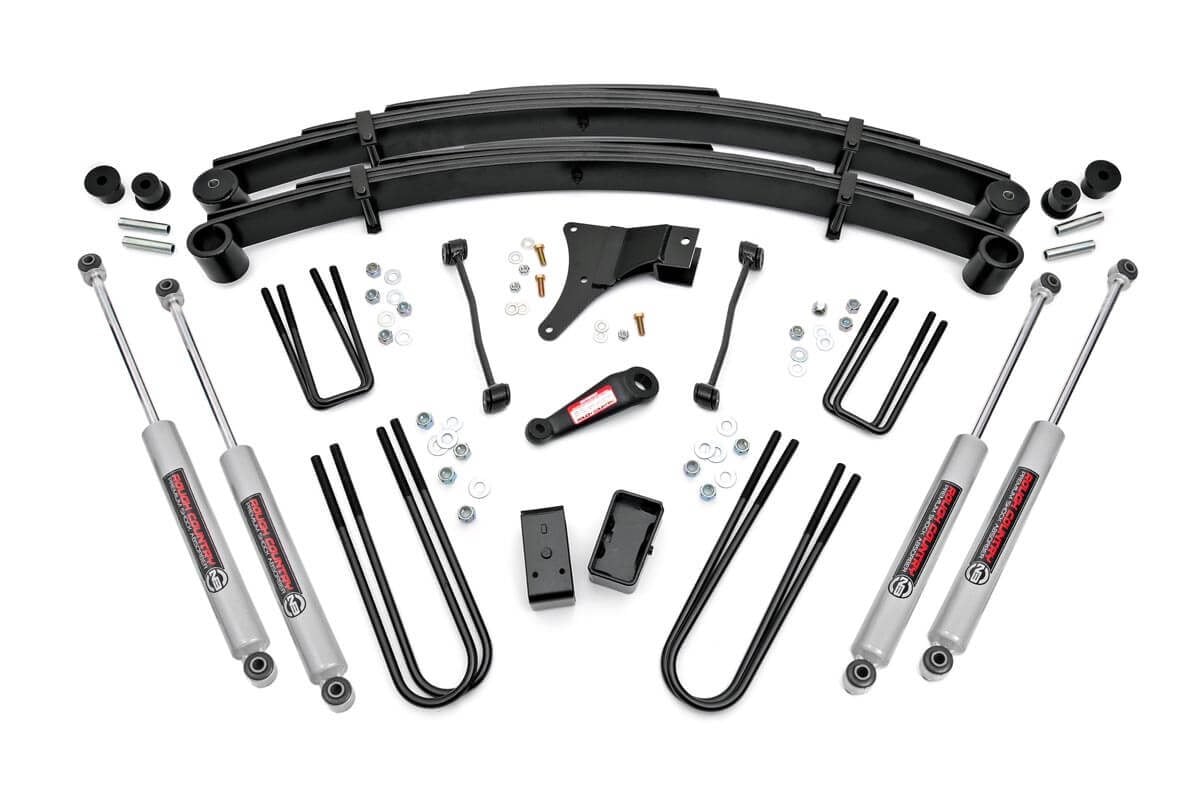 Rough Country 6" Lift Kit Rear Blocks For Ford F250/F350 Super Duty 1999 49330