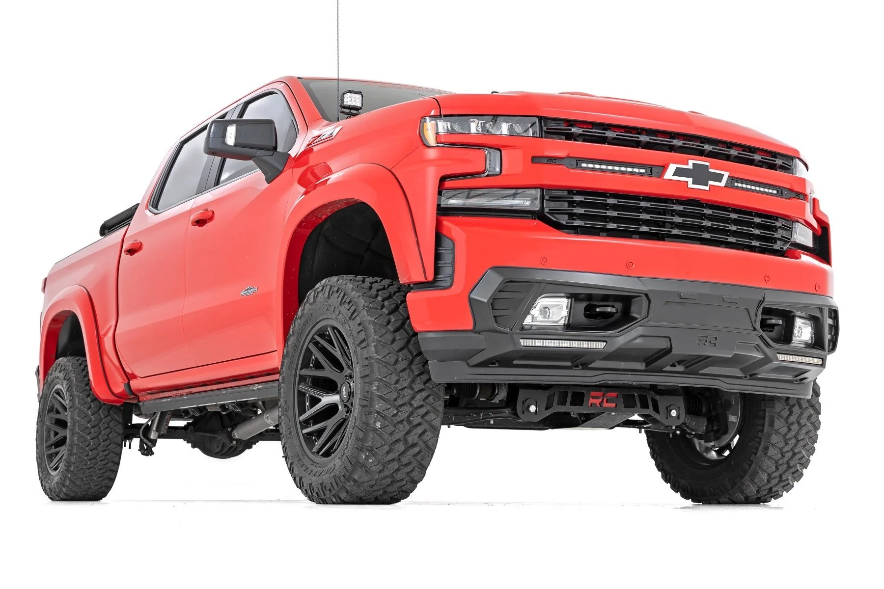 Rough Country 6" Lift Kit Rr Composite Spring Chevy Silverado 1500 Diesel 19-23 21630D - Image 4