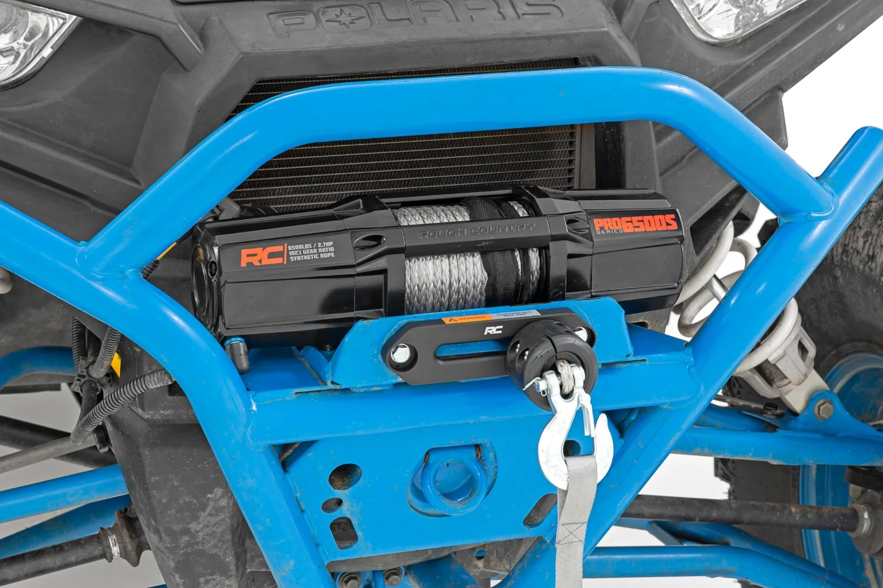 Rough Country 6500-LB Winch UTV Synthetic Rope RS6500SA - Image 7