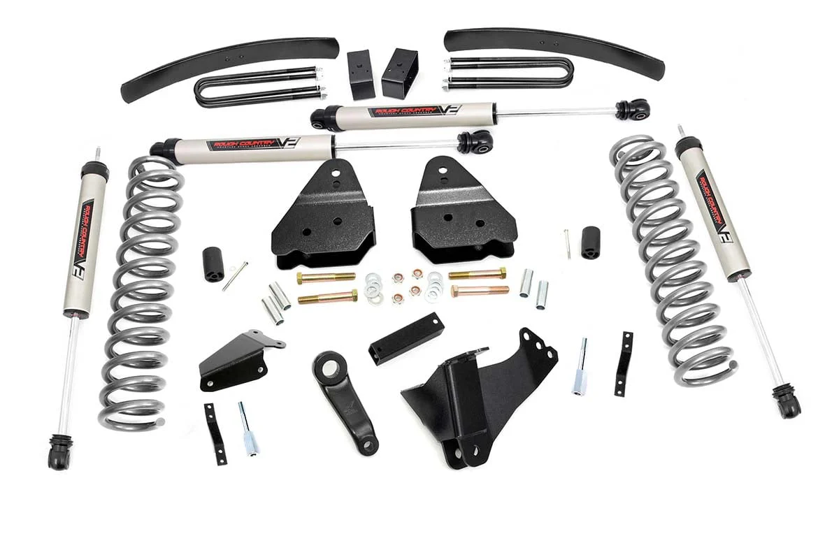 Rough Country 6in Suspension Lift Kit for Ford Superduty 05-07 F-250 4wd 59370