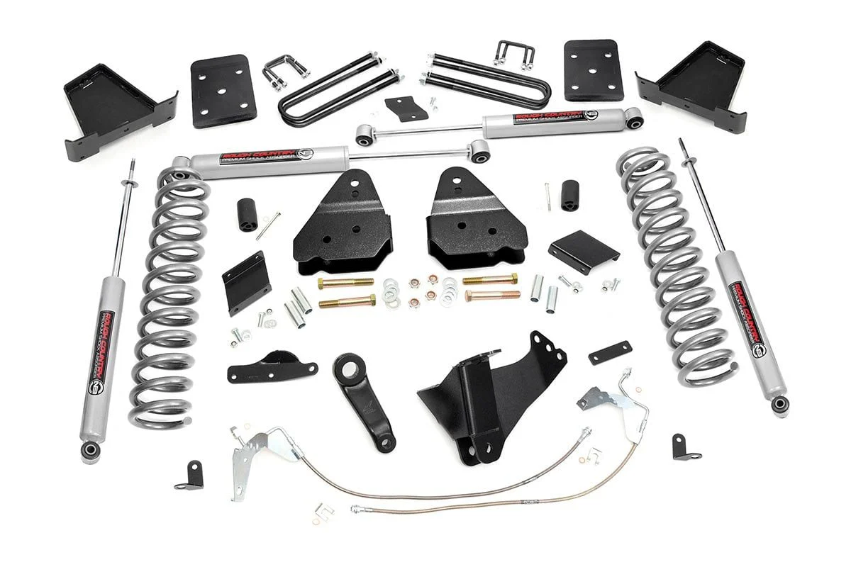 Rough Country 6in for Ford Suspension Lift Kit 11-14 F-250 4wd Gas Overloads 566.20