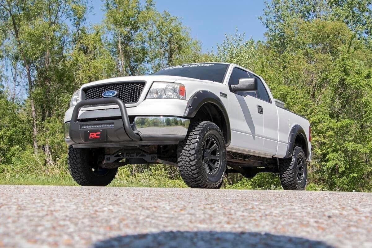 Rough Country 6in for Ford Suspension Lift Kit Strut Spacers 04-08 F-150 2WD 52430 - Image 5
