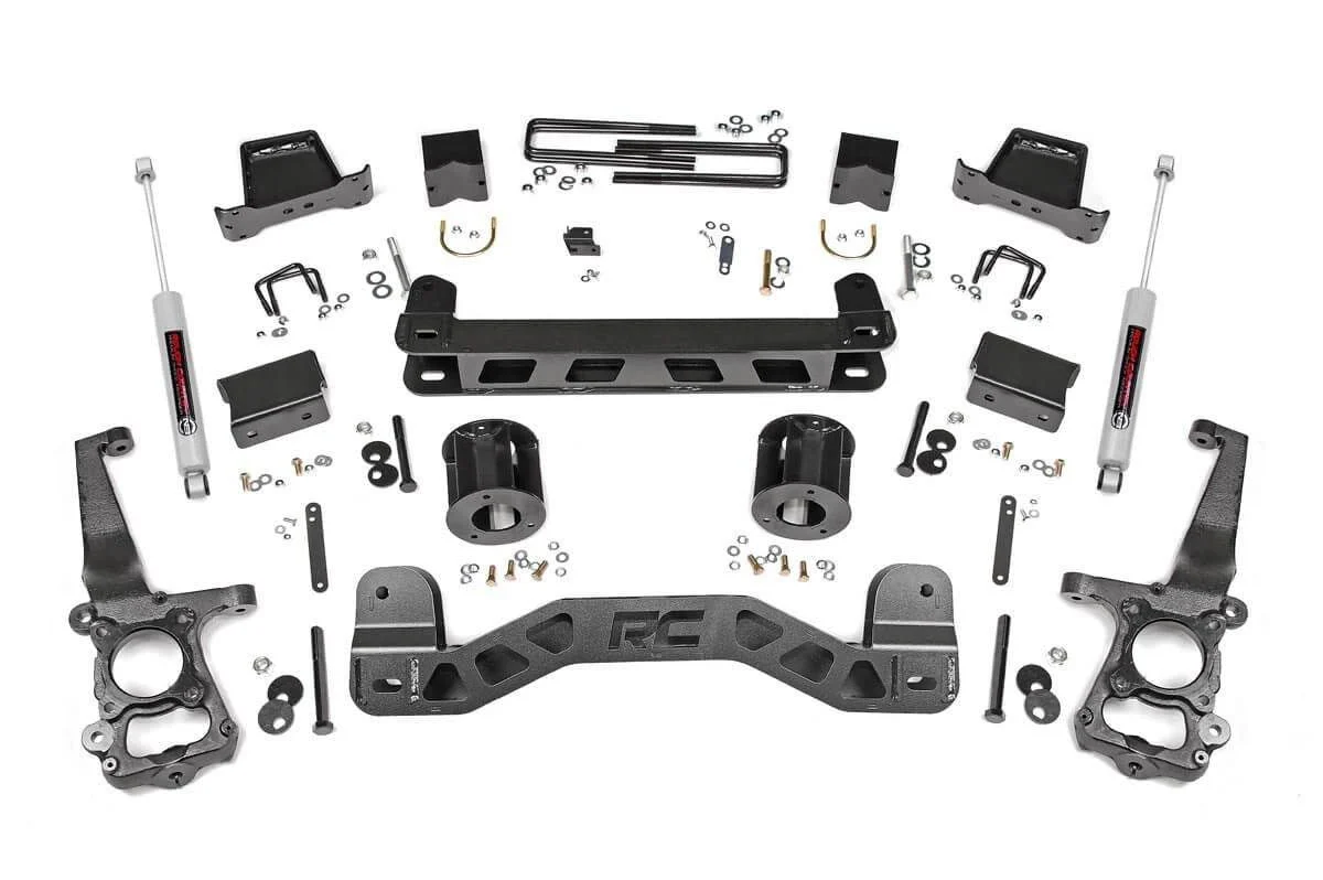 Rough Country 6in for Ford Suspension Lift Kit w/N3 Shocks 15-20 F-150 2WD 55330