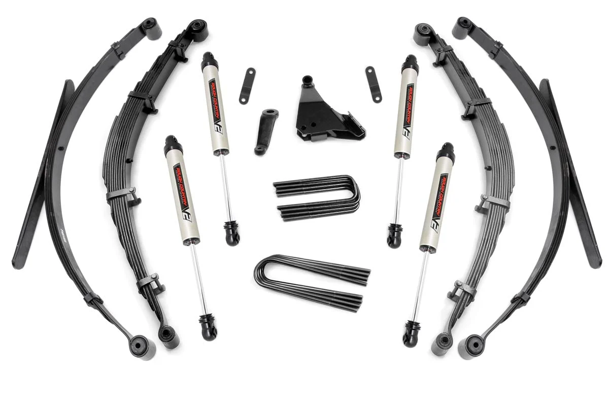 Rough Country 6in for Ford Suspension Lift Kit System w/V2 Shocks 49770