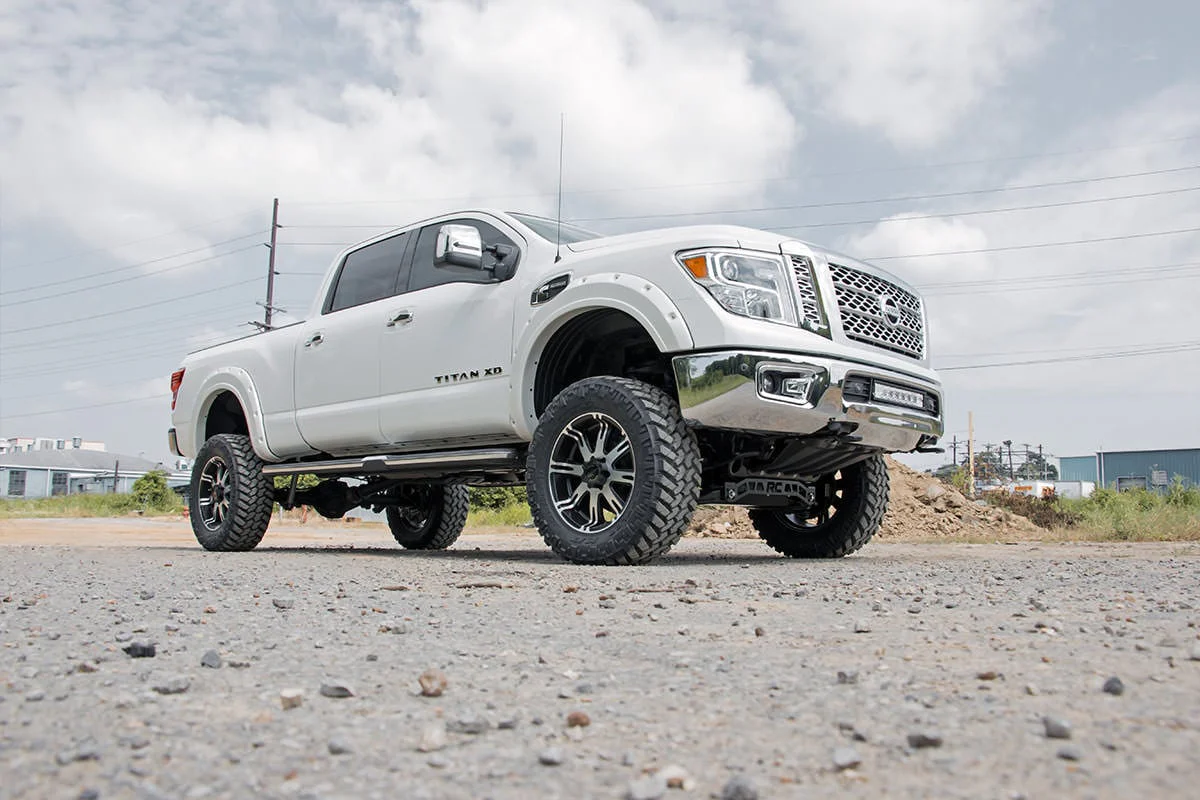 Rough Country 6in For Nissan Suspension Lift Kit 16-21 Titan XD 4wd 87730 - Image 6