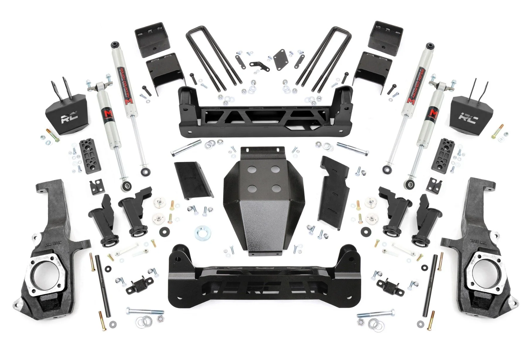 Rough Country 7.5" Lift Kit Torsion Drop M1 Chevy/GMC 2500HD/3500HD 11-19 10440
