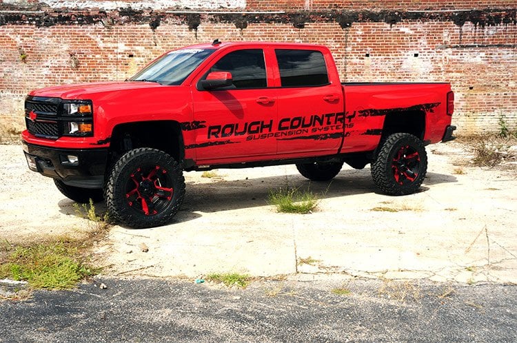 Rough Country 7 Inch Lift Kit Bracket M1 Struts/M1 Chevy/GMC 1500 14-16 29840 - Image 6
