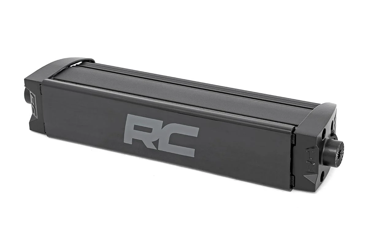 Rough Country 8" Cree LED Light Bar-Single Row, Pair Black Series Cool White DRL 70728BLDRL - Image 4