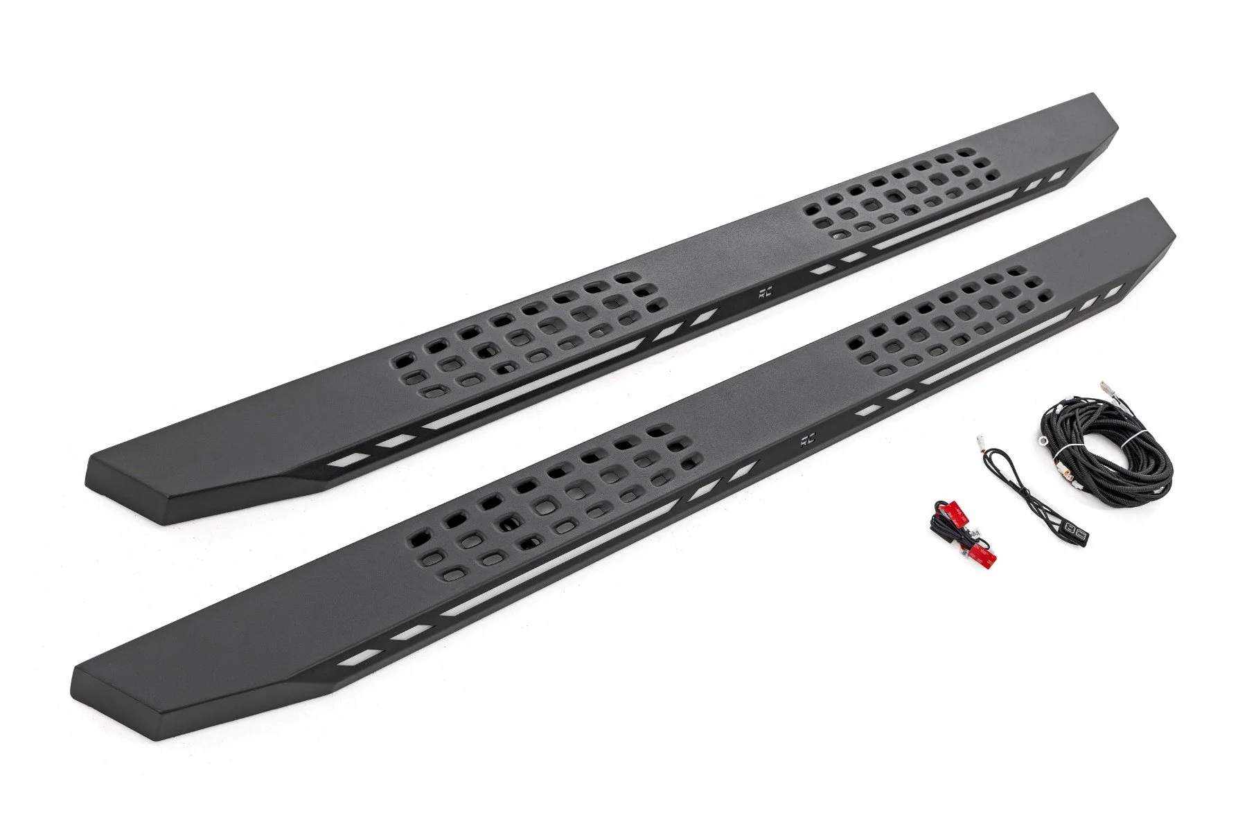 Rough Country AC2 Running Boards Amber/White CrewCab for Ram 1500/2500 10-25 57009 - Image 6