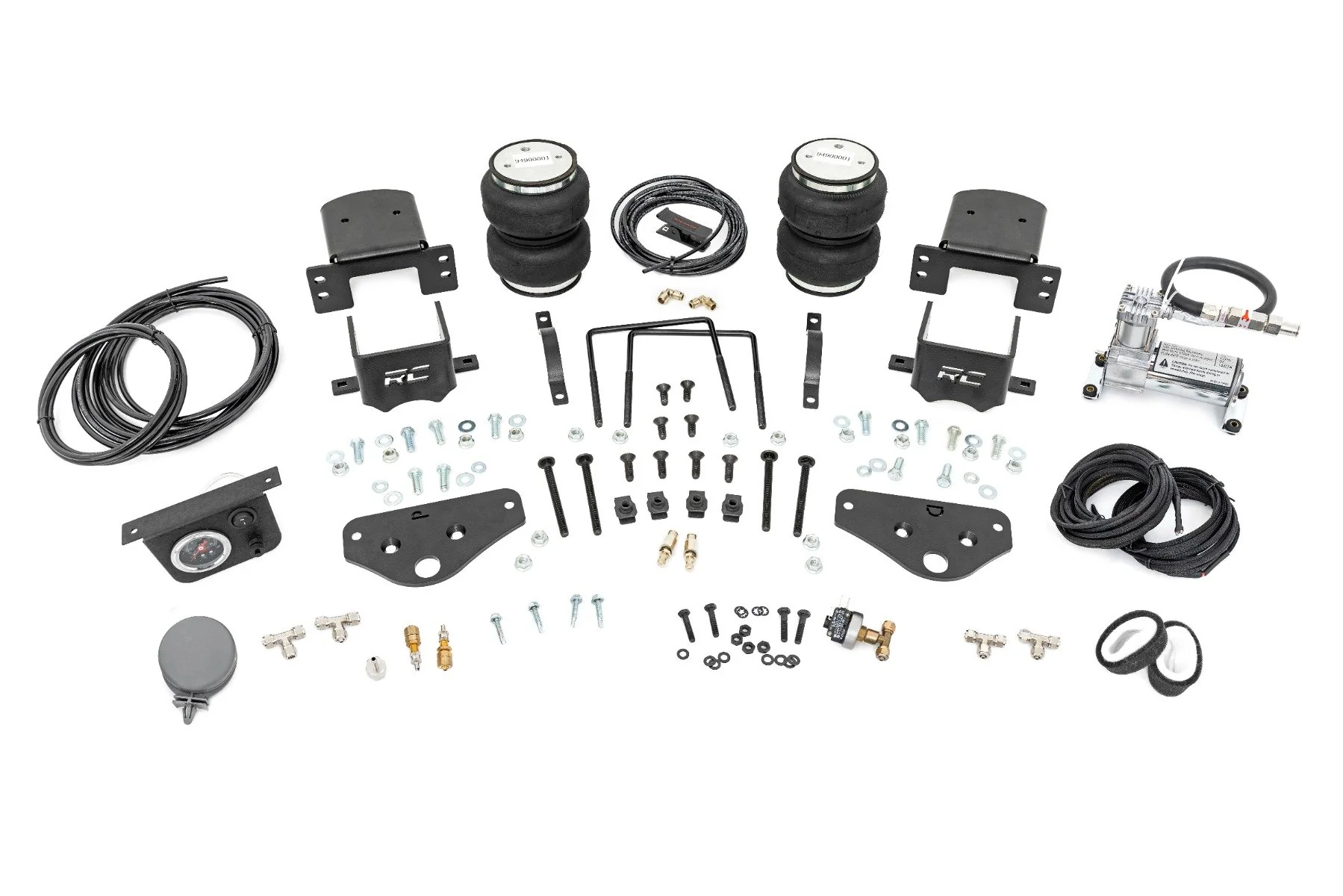 Rough Country Air Spring Kit w/Compressor | for Ford F-250/F-350 4WD 17-25 10038AC