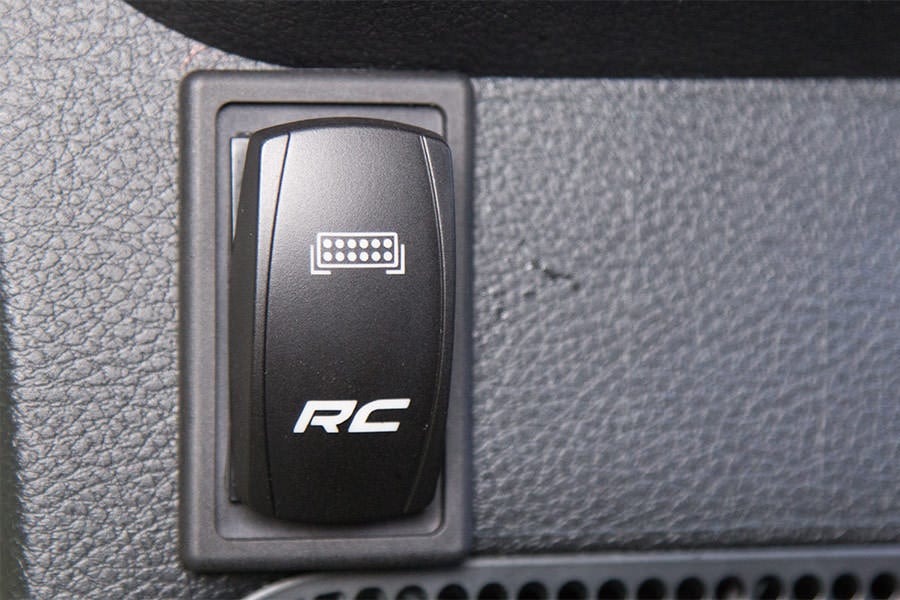 Rough Country Auxiliary Switch Bezel Single - 709B1 - Image 2