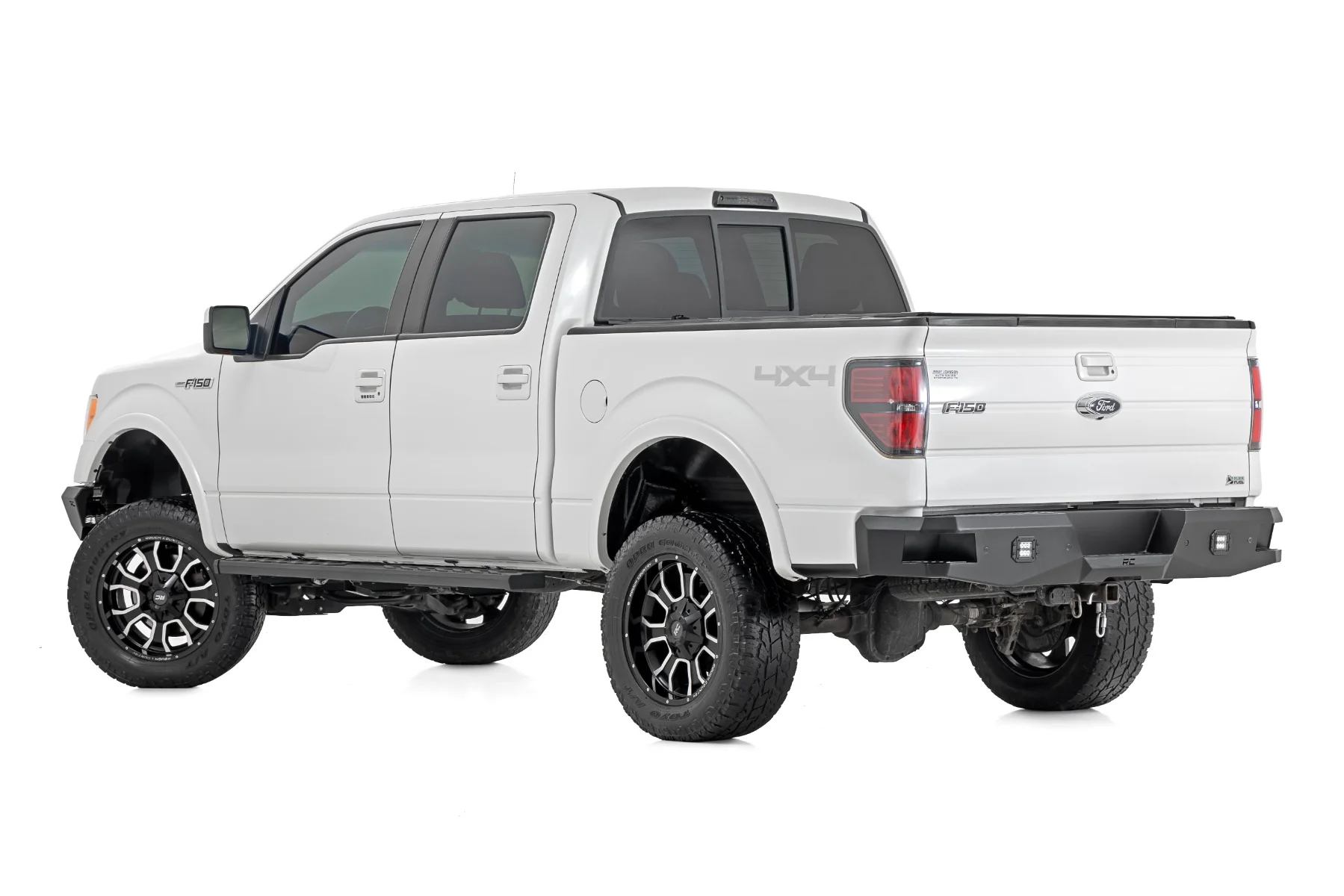 Rough Country BA2 Running Board Side Step Bars Ford F-150 09-14 41012 - Image 4