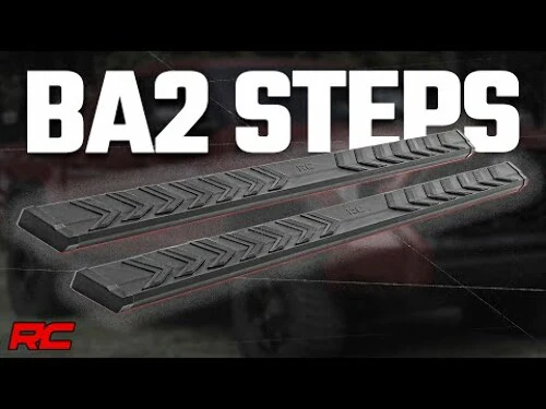 Rough Country BA2 Running Board Side Step Crew Cab Toyota Tundra 07-21 41005 - Image 7