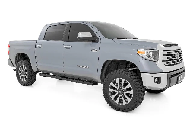 Rough Country BA2 Running Board Side Step Crew Cab Toyota Tundra 07-21 41005 - Image 8
