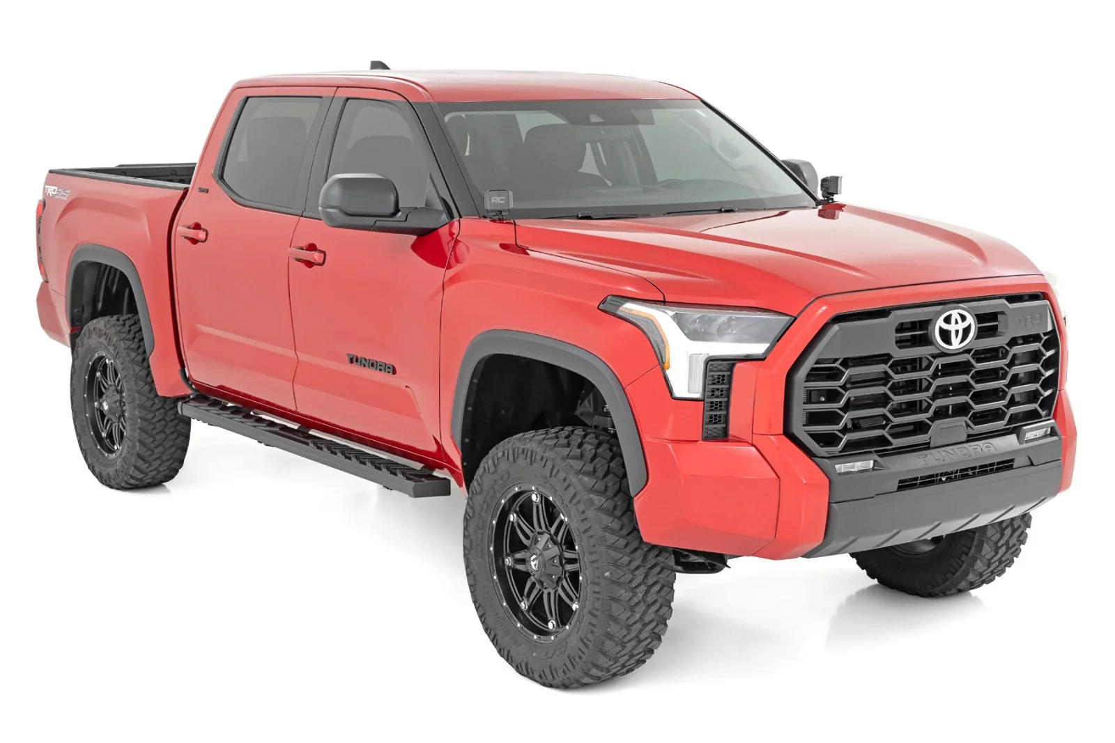 Rough Country BA2 Running Boards Side Step Bars Toyota Tundra CrewMax 2022 41006 - Image 2