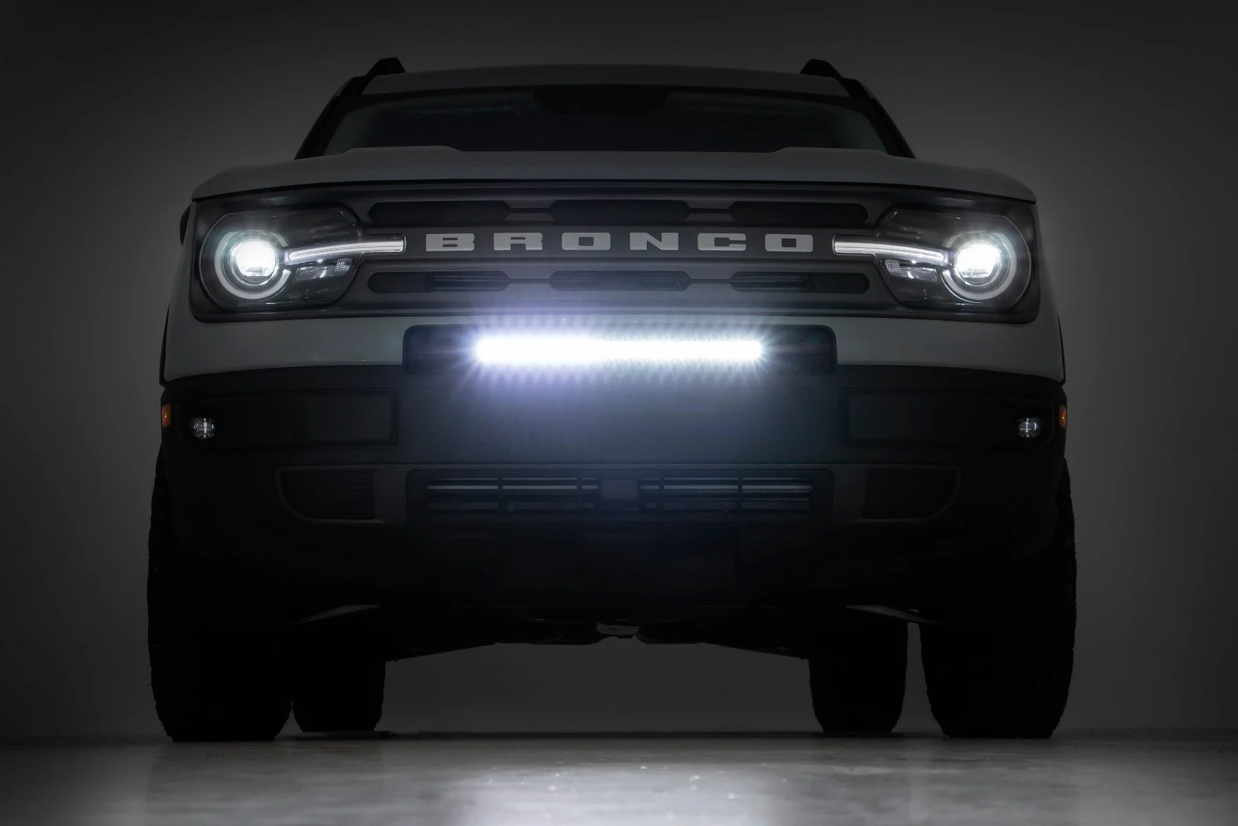 Rough Country Black Series LED Light Bar Amber DRL 20" Single Row 70720BLDRLA - Image 5