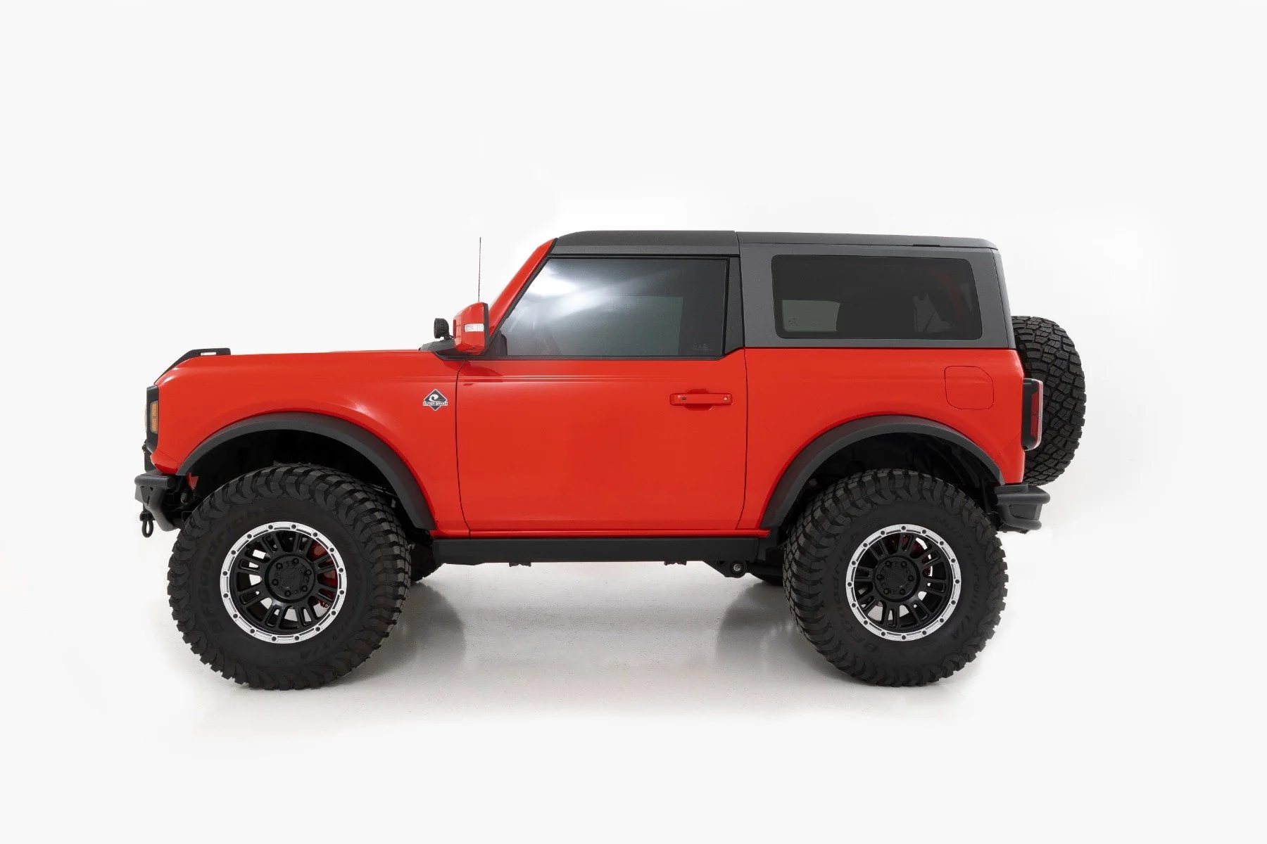 Rough Country Caliper Cover Red Ford Bronco 4WD 21-23 71151 - Image 5