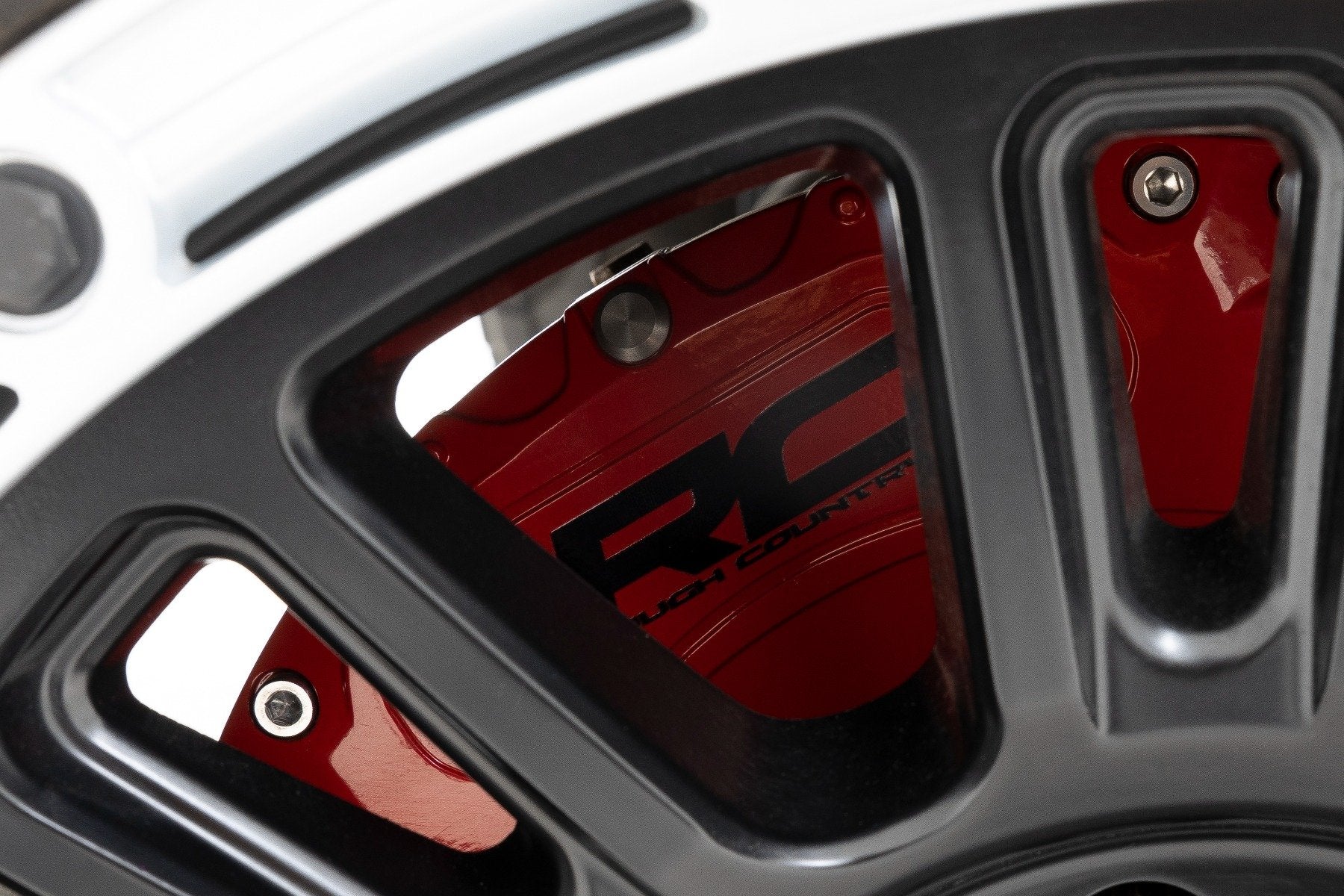 Rough Country Caliper Cover Red Ford Bronco 4WD 21-23 71151 - Image 6