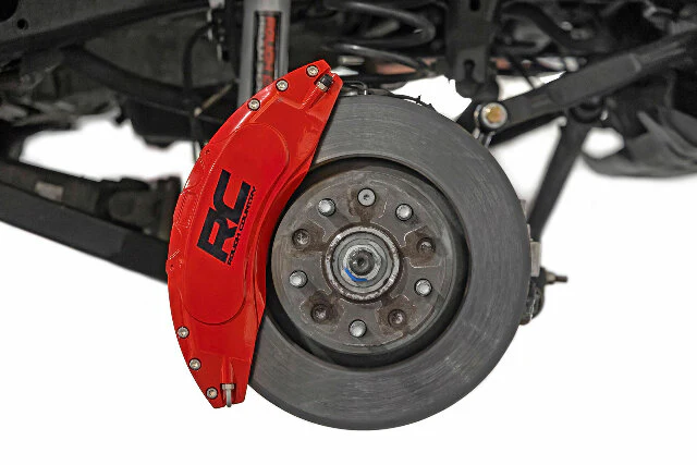 Rough Country Caliper Cover Red Jeep Wrangler JK 2007-2018 71140A