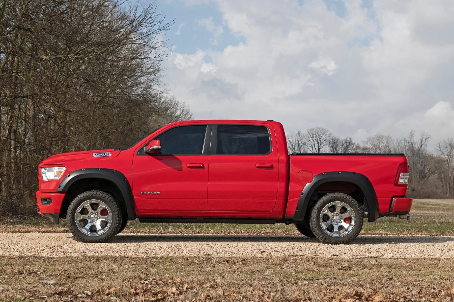 Rough Country Caliper Cover Red Ram 1500 2WD/4WD 2019-2023 71148A - Image 7
