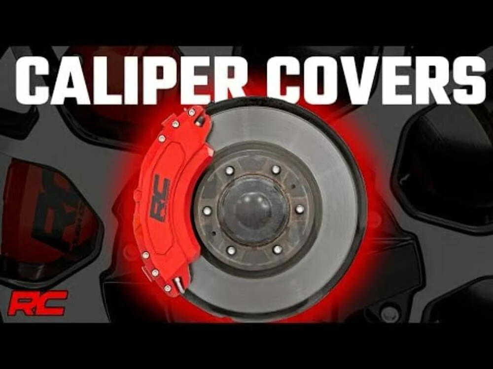 Rough Country Caliper Cover Red Toyota Tundra 2022-2023 71152 - Image 5