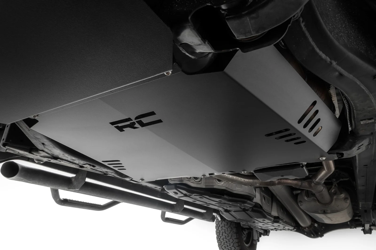 Rough Country Catalytic Converter Shield Anti-Theft Deterrent Toyota Tundra 75007 - Image 3