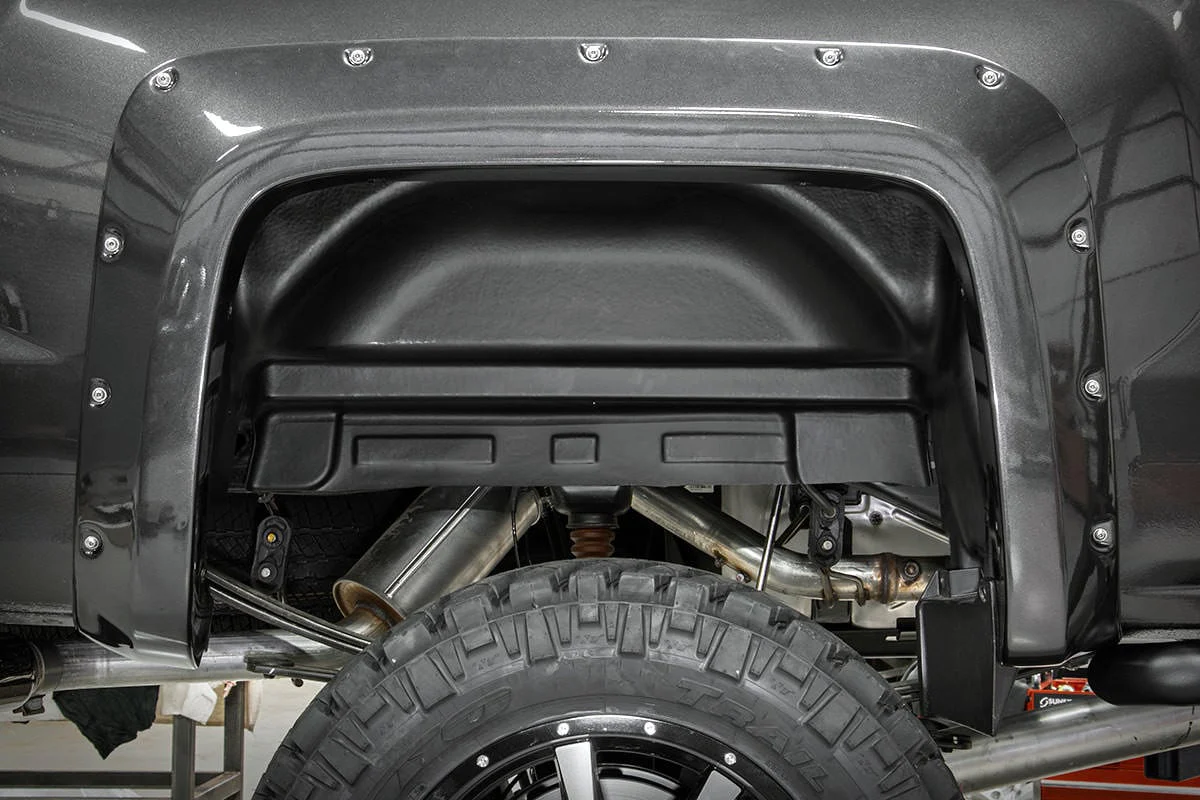 Rough Country Chevrolet Rear Wheel Well Liners 14-18 1500 PU 4214