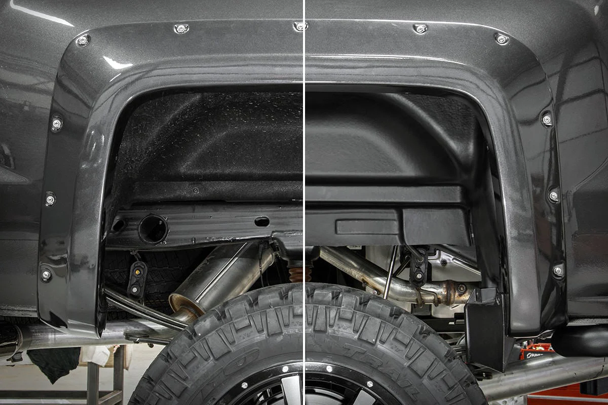 Rough Country Chevrolet Rear Wheel Well Liners 14-18 1500 PU 4214 - Image 2