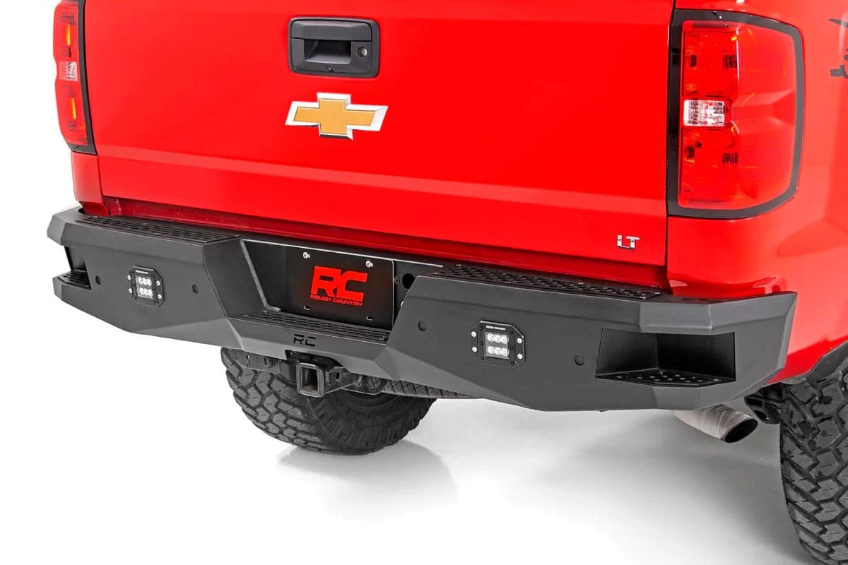 Rough Country Chevy 1500 Pickup Heavy Duty Rear LED Bumper 07-18 10773