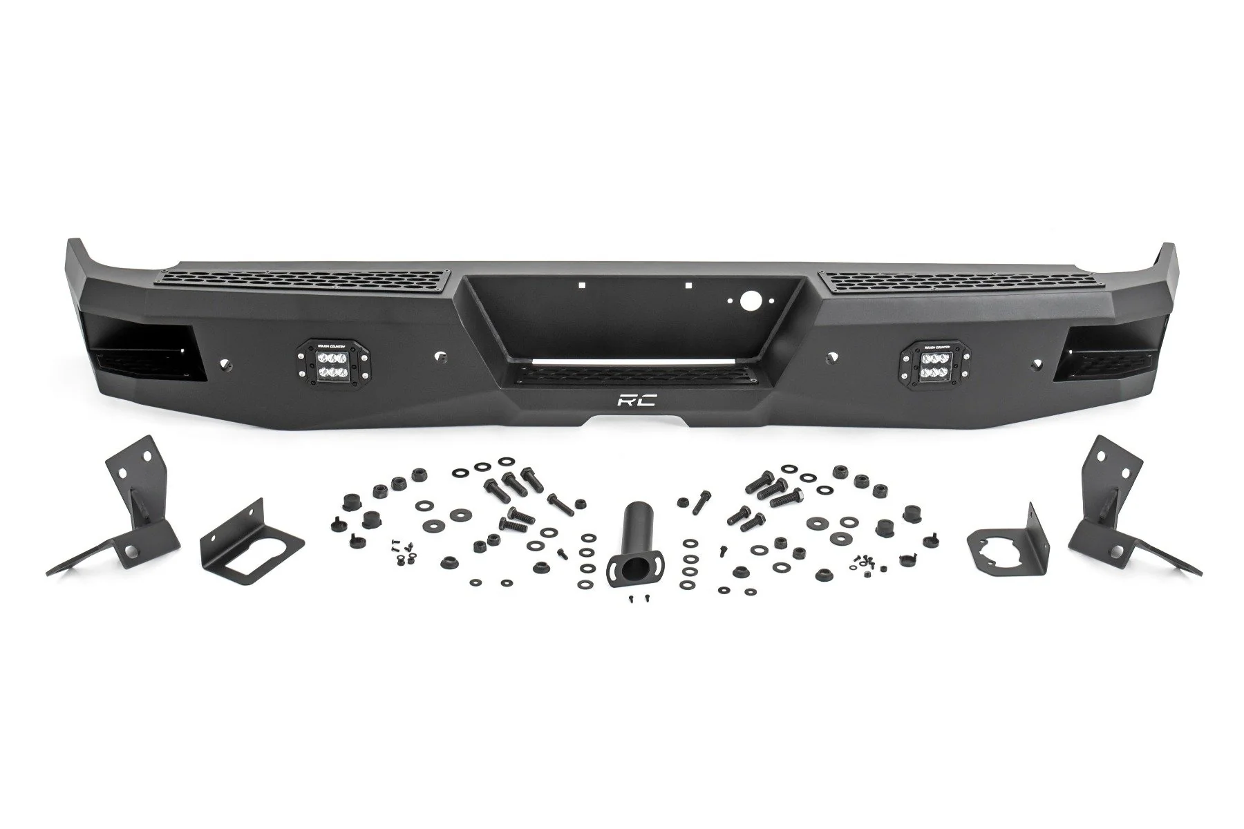 Rough Country Chevy 1500 Pickup Heavy Duty Rear LED Bumper 07-18 10773 - Image 6