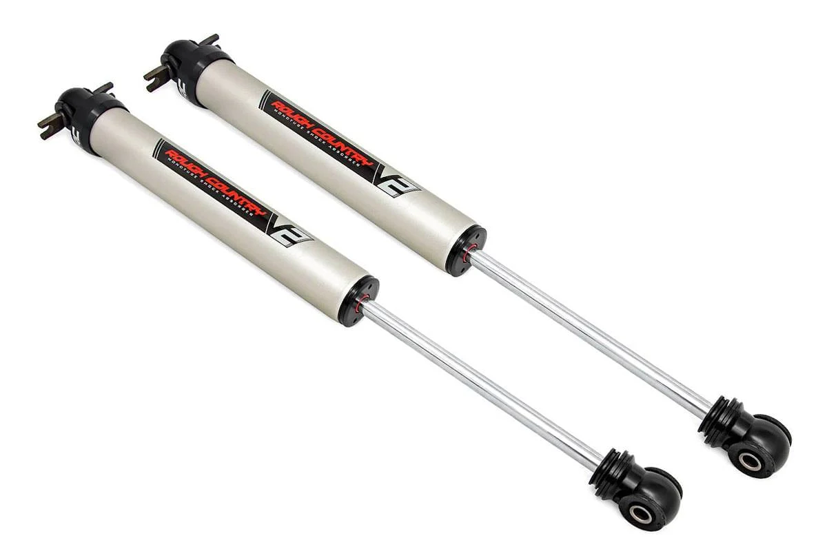 Rough Country Chevy C1500/K1500 Suburban 92-99 V2 Rear Monotube Shocks 7.5-8" 760790_M
