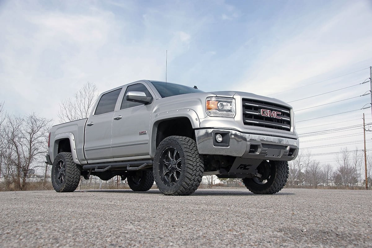 Rough Country Chevy GMC 1500 Pickup 5" Lift Kit w/ Struts 14-18 4wd Alum Arms 22434