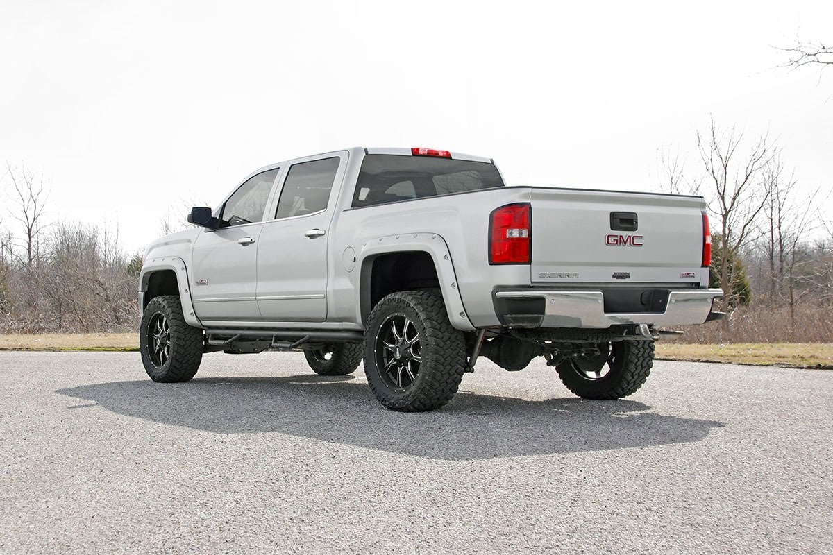 Rough Country Chevy GMC 1500 Pickup 5" Lift Kit w/ Struts 14-18 4wd Alum Arms 22434 - Image 4