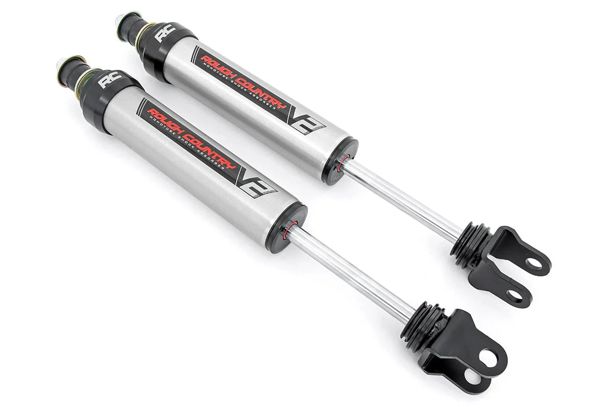 Rough Country Chevy/GMC Silverado/Sierra 1500 4wd 99-06 V2 Front Shocks 0-3" 760747_A