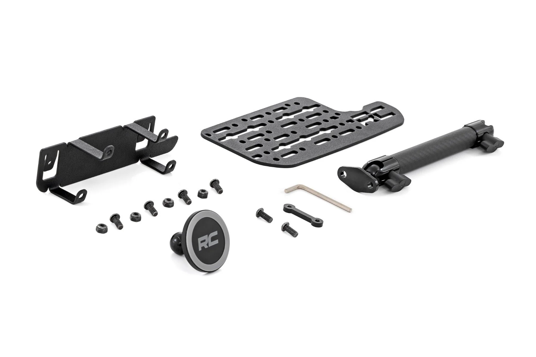 Rough Country Dash Mount 8" Mag Safe Mount Kit 12" Screen for Ram 1500 4WD 19-24 33005
