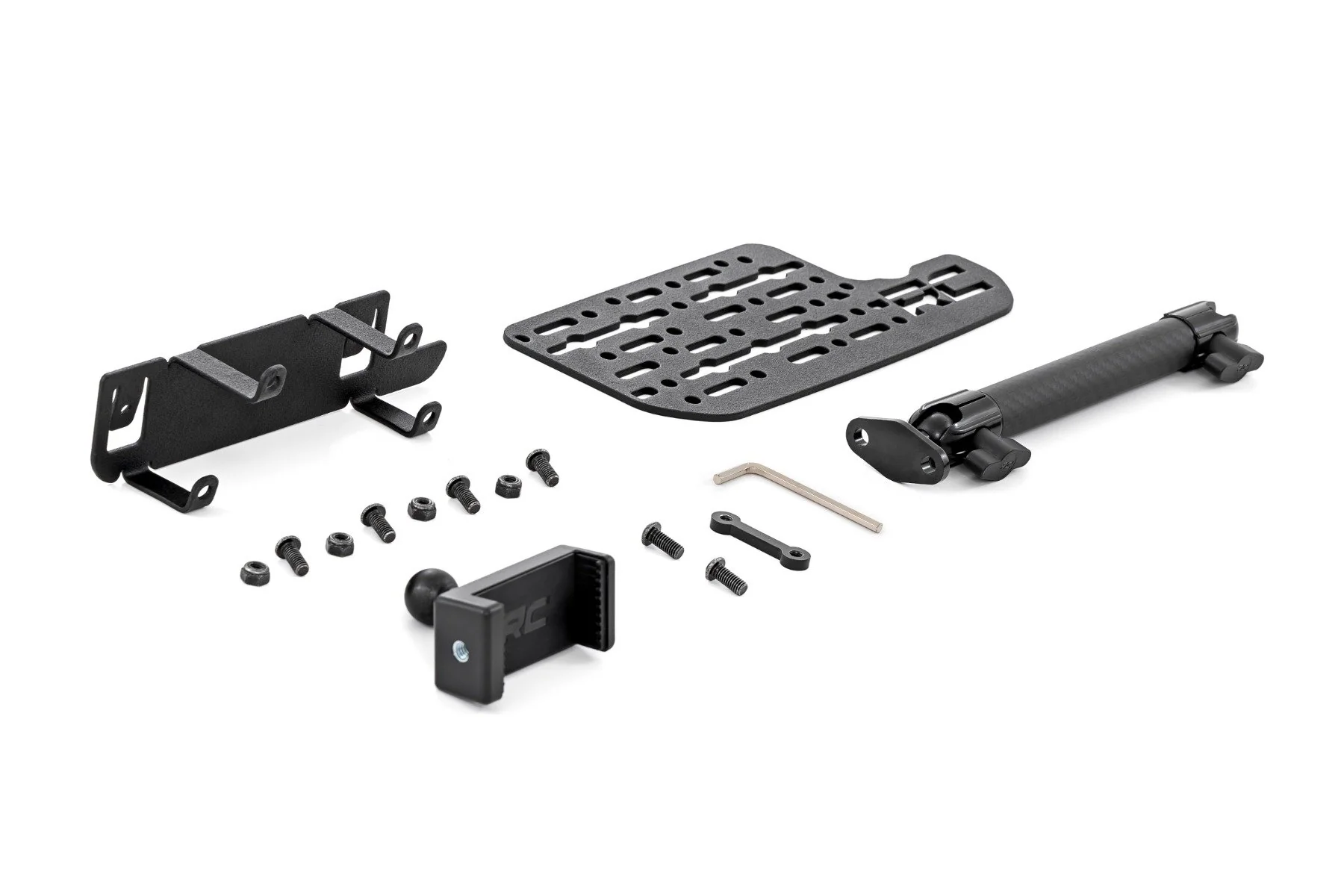 Rough Country Dash Mount 8" Non-Mag Safe Mount Kit 12" Screen for Ram 1500 19-24 33008