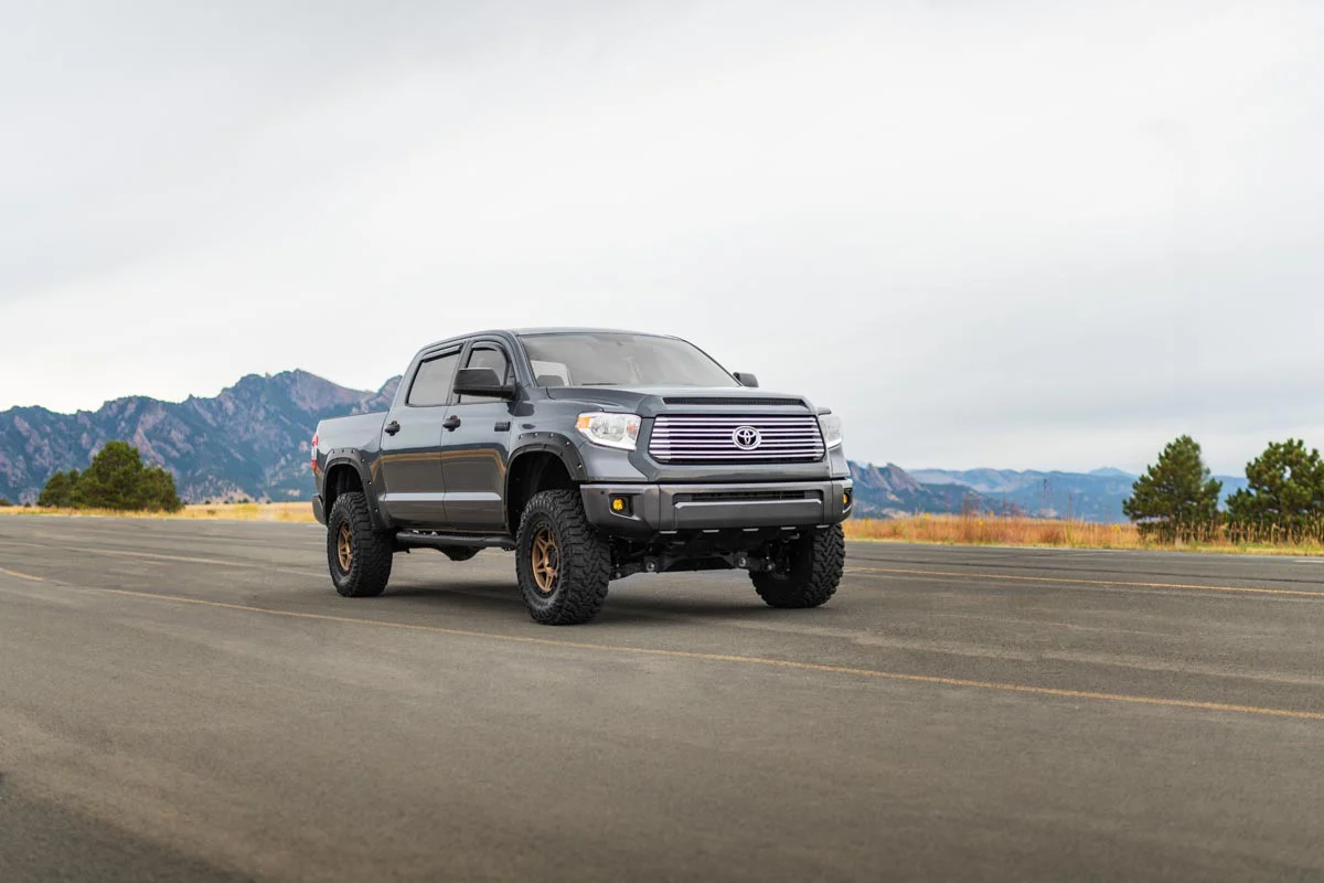 Rough Country Defender Fender Flares 4V6 Quicksand for Toyota Tundra 14-21 A-T11411-4V6 - Image 2