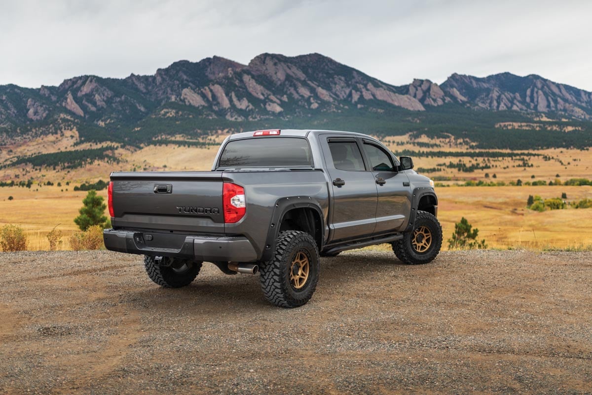 Rough Country Defender Pocket Fender Flares 1G3 Magnetic Grey for Tundra 14-21 A-T11411-1G3 - Image 4