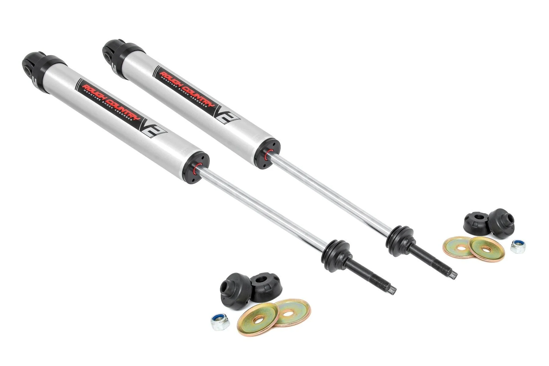 Rough Country Dodge for RAM 2500 4wd 94-02 V2 Front Monotube Shocks Pair 6" 760815_D