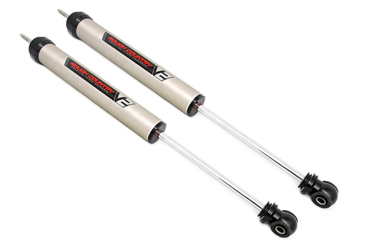 Rough Country Dodge for RAM 2500 4wd 94-23 V2 Front Monotube Shocks Pair 4-4.5" 760754_B