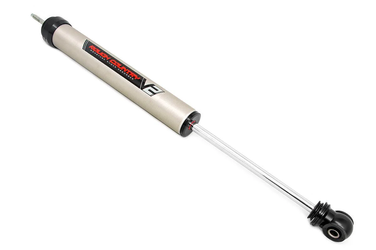 Rough Country Dodge for RAM 2500 4wd 94-23 V2 Front Monotube Shocks Pair 4-4.5" 760754_B - Image 2