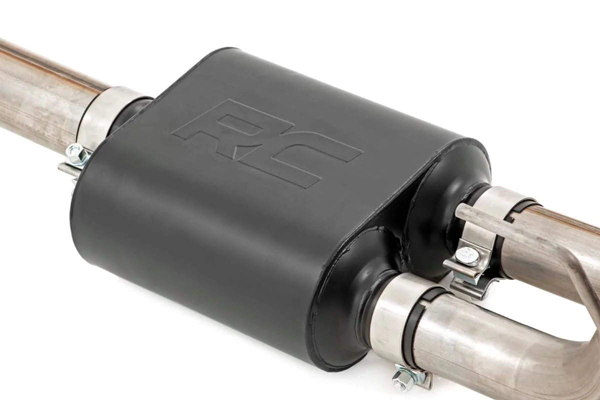 Rough Country Dual Cat-Back Exhaust Blk Tips 99-06 GM 1500 Ext Cab/SB 4.8L/5.3L 96005 - Image 3
